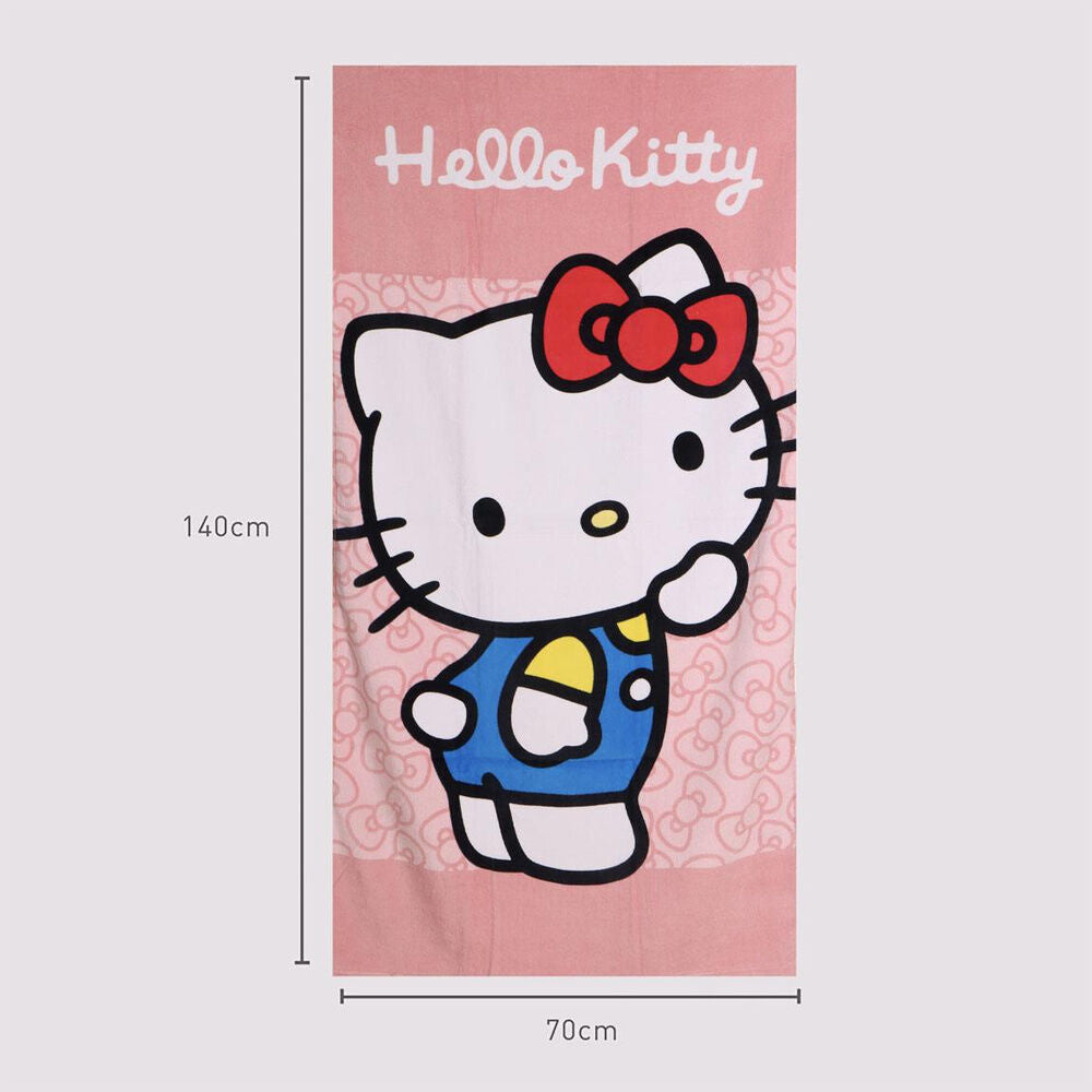 Hello Kitty cotton beach towel