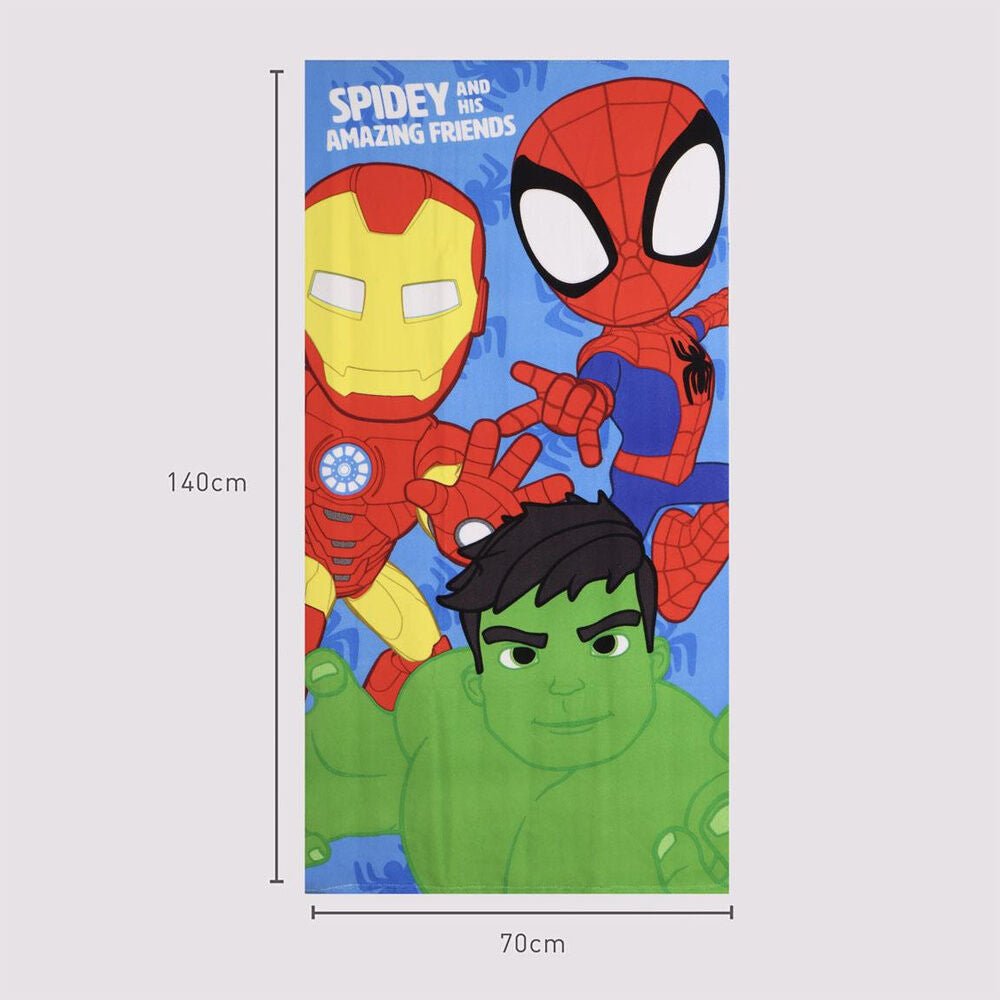 Marvel Spidey microfibre beach towel - Nerdscape