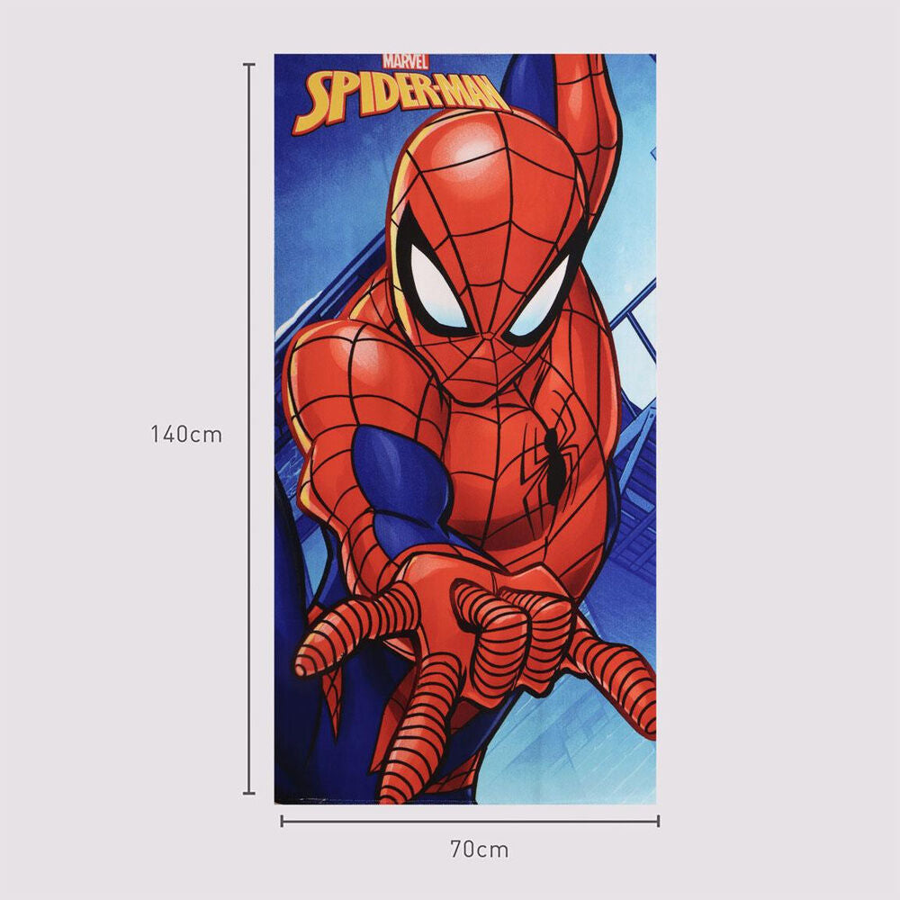 Marvel Spiderman microfibre beach towel
