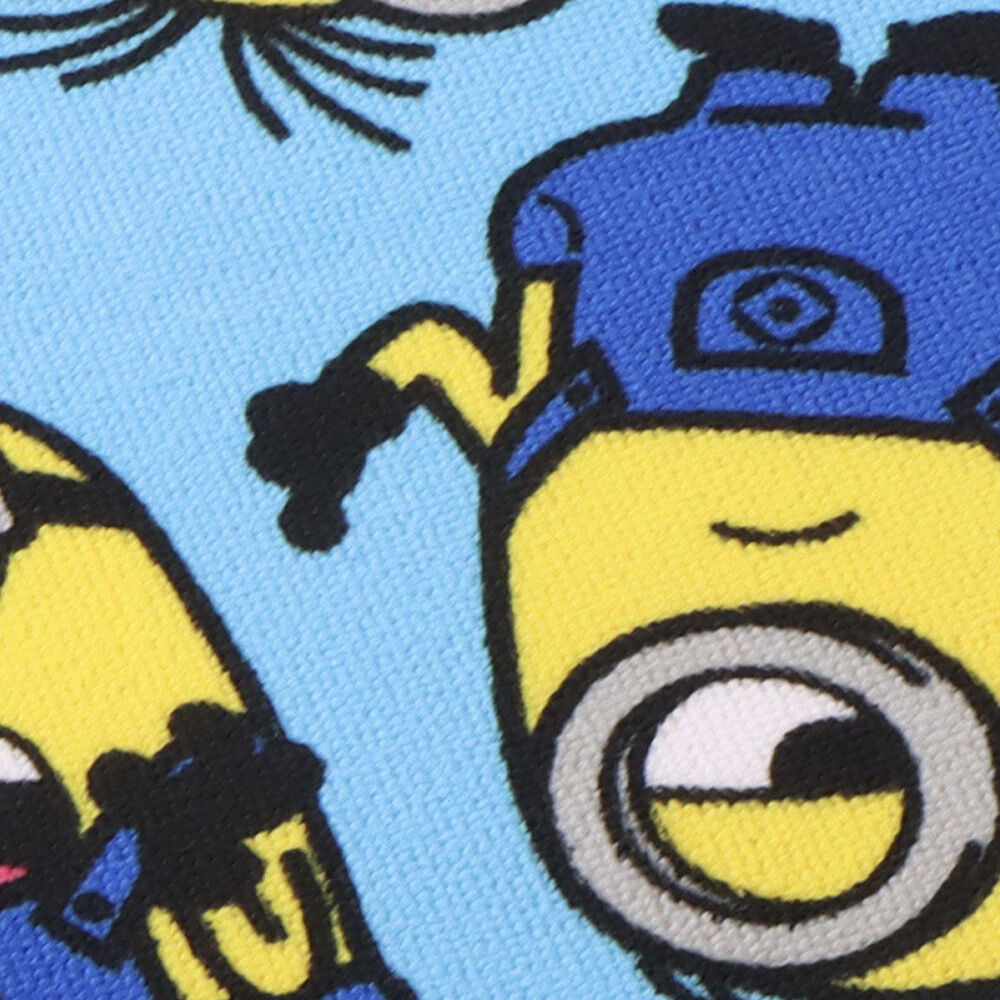 Minions microfibre poncho beach towel