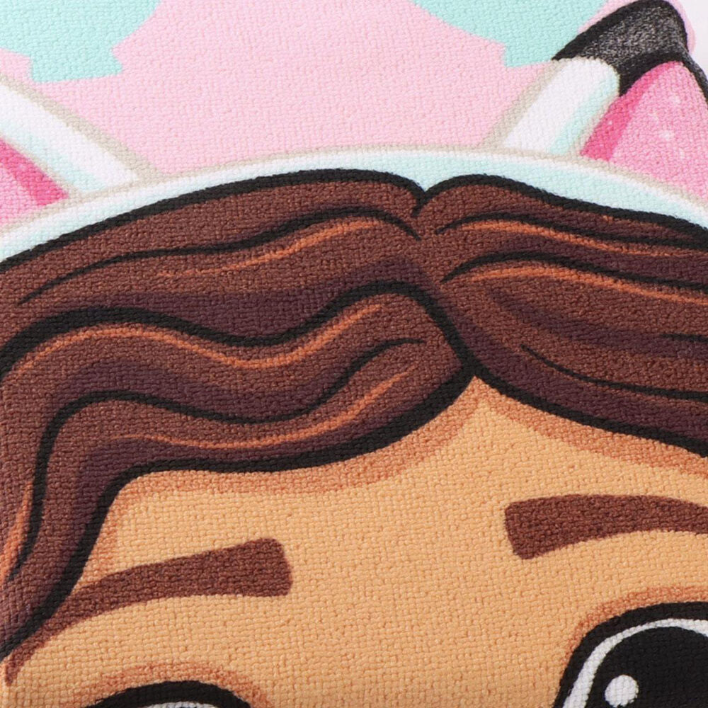 Gabbys Dollhouse microfibre poncho beach towel