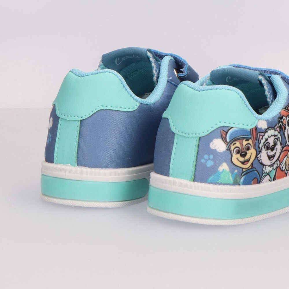 Paw Patrol canvas trainers with lights