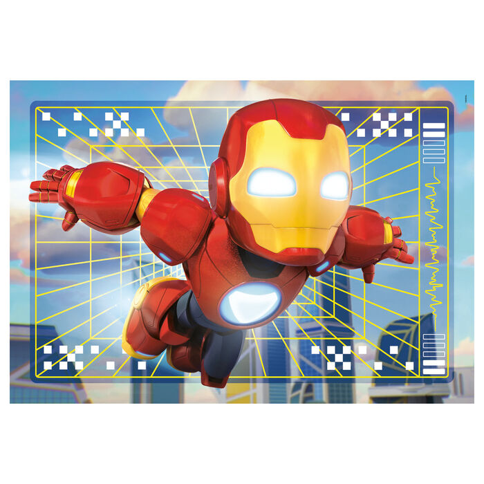 Marvel Iron Man and His Awesome puzzle 2x20pcs