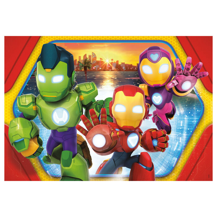 Marvel Iron Man and His Awesome Maxi puzzle 24pcs