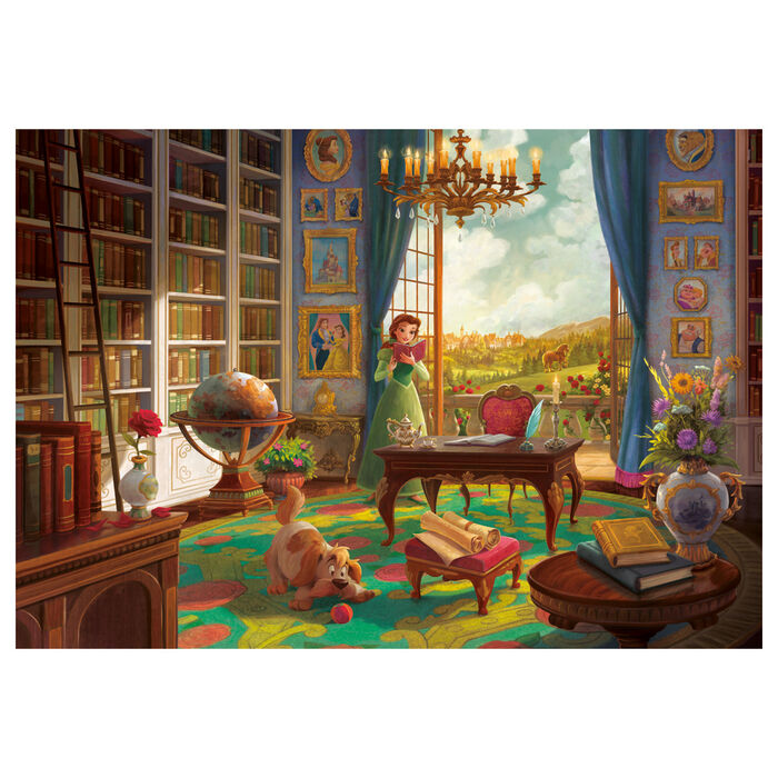 Puzzle Belle de La Belle et la Bête de Disney, 500 pièces