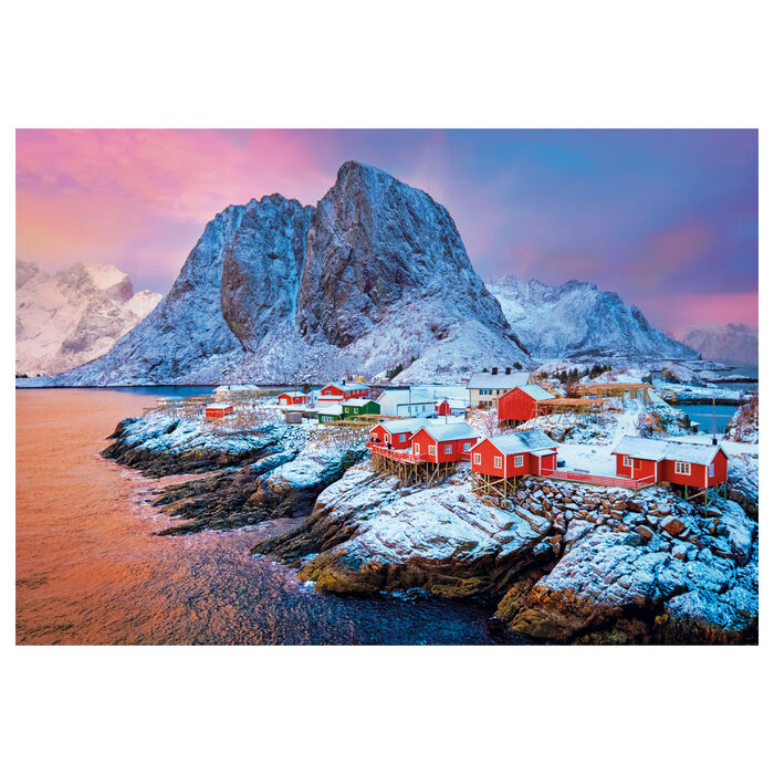 Hamnoy Village puzzle 500pcs