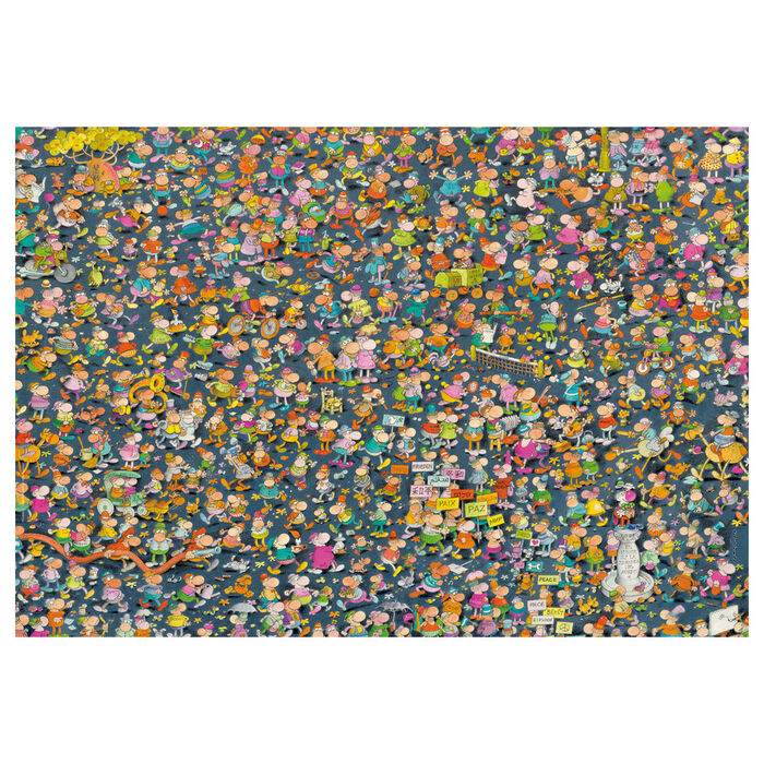 Stranger Things 5 - Puzzle Mordillo Impossible de 1000 pièces