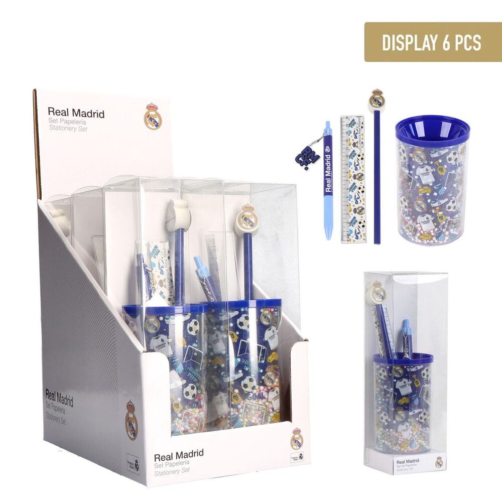 Real Madrid Stationery pencil holders