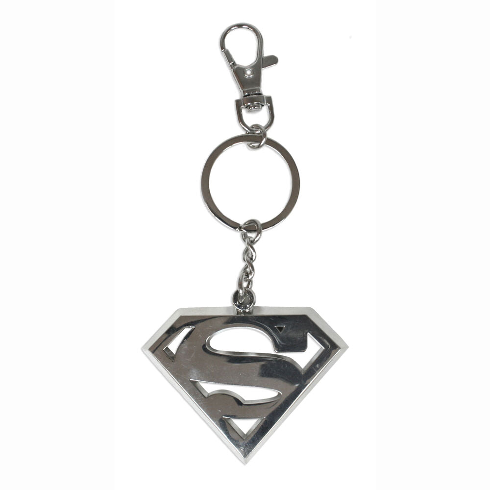 DC Comics Superman logo keychain