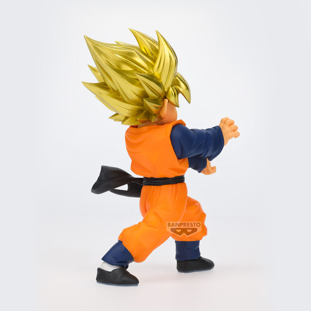Figurine Dragon Ball Super Blood of Saiyans Super Saiyan Son Goten de 13 cm