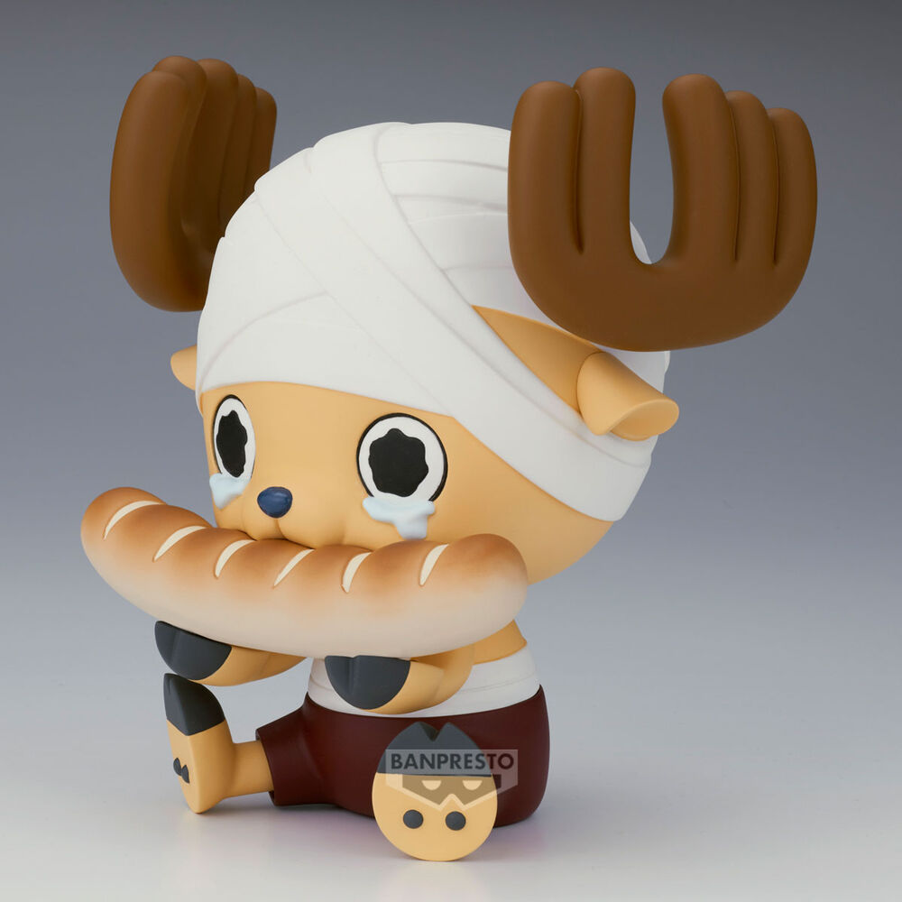 Figurine Tony Chopper Drum Kingdom ver de la marque One Piece Big Sofvimates, 15 cm
