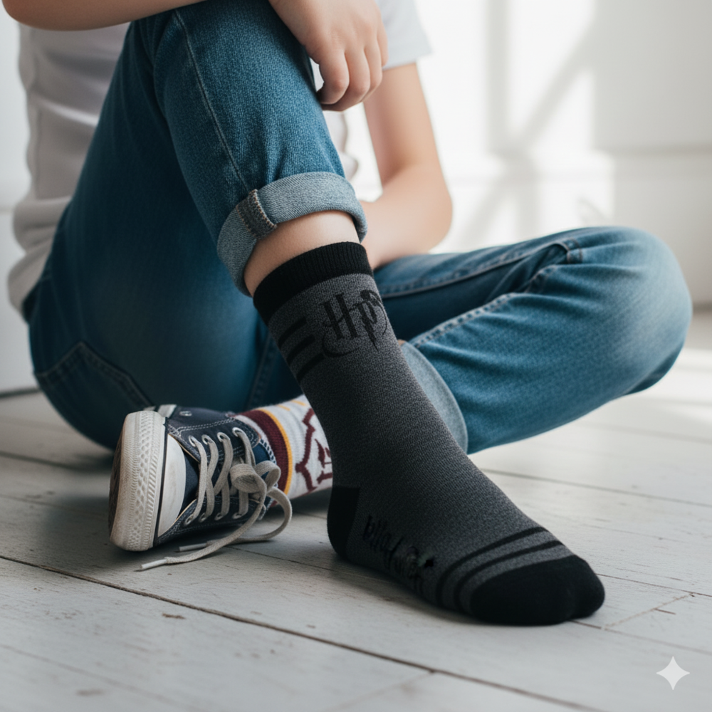 Chaussettes assorties Harry Potter