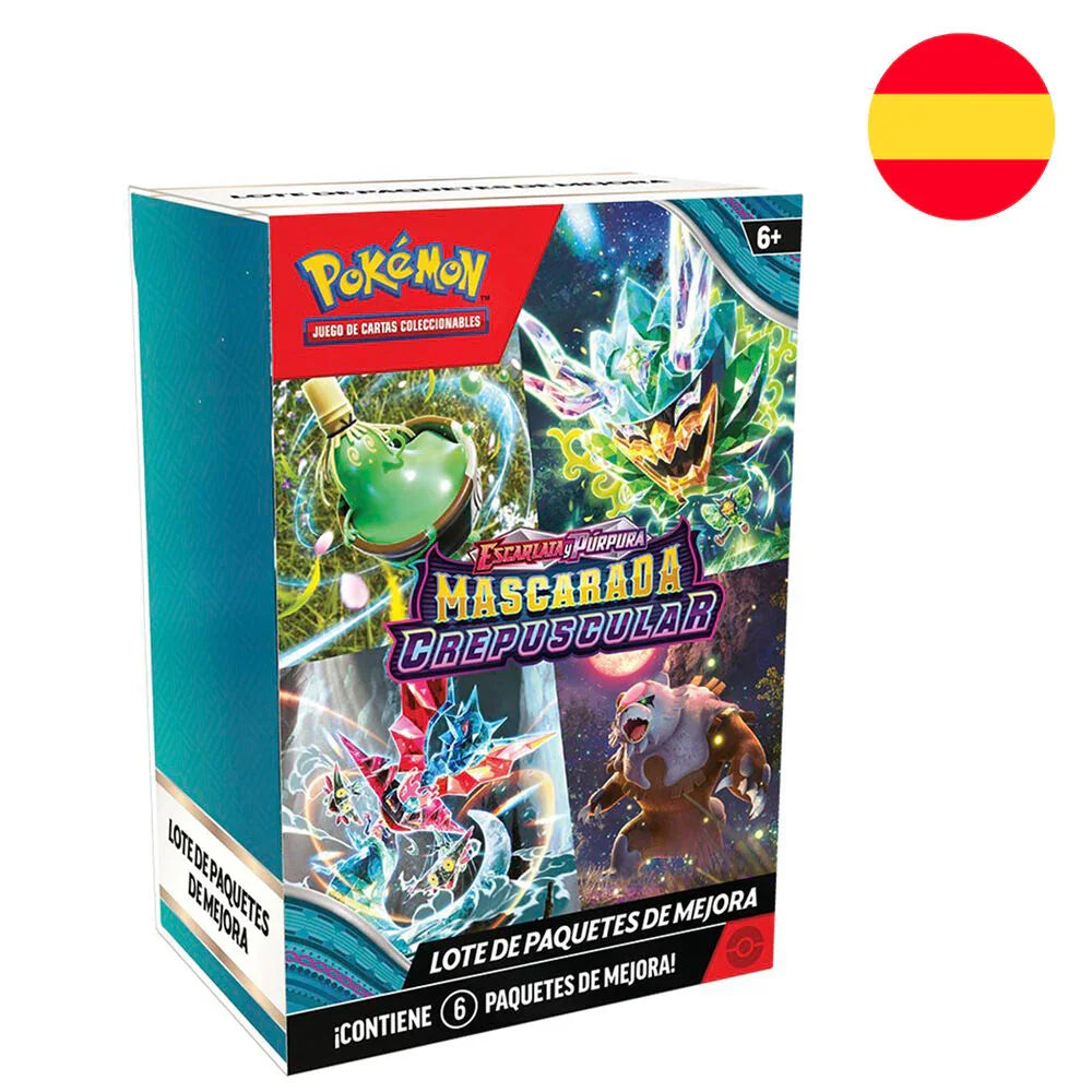 Spanish Pokemon Twilight Masquerade Booster Bundle card game Nerdscape