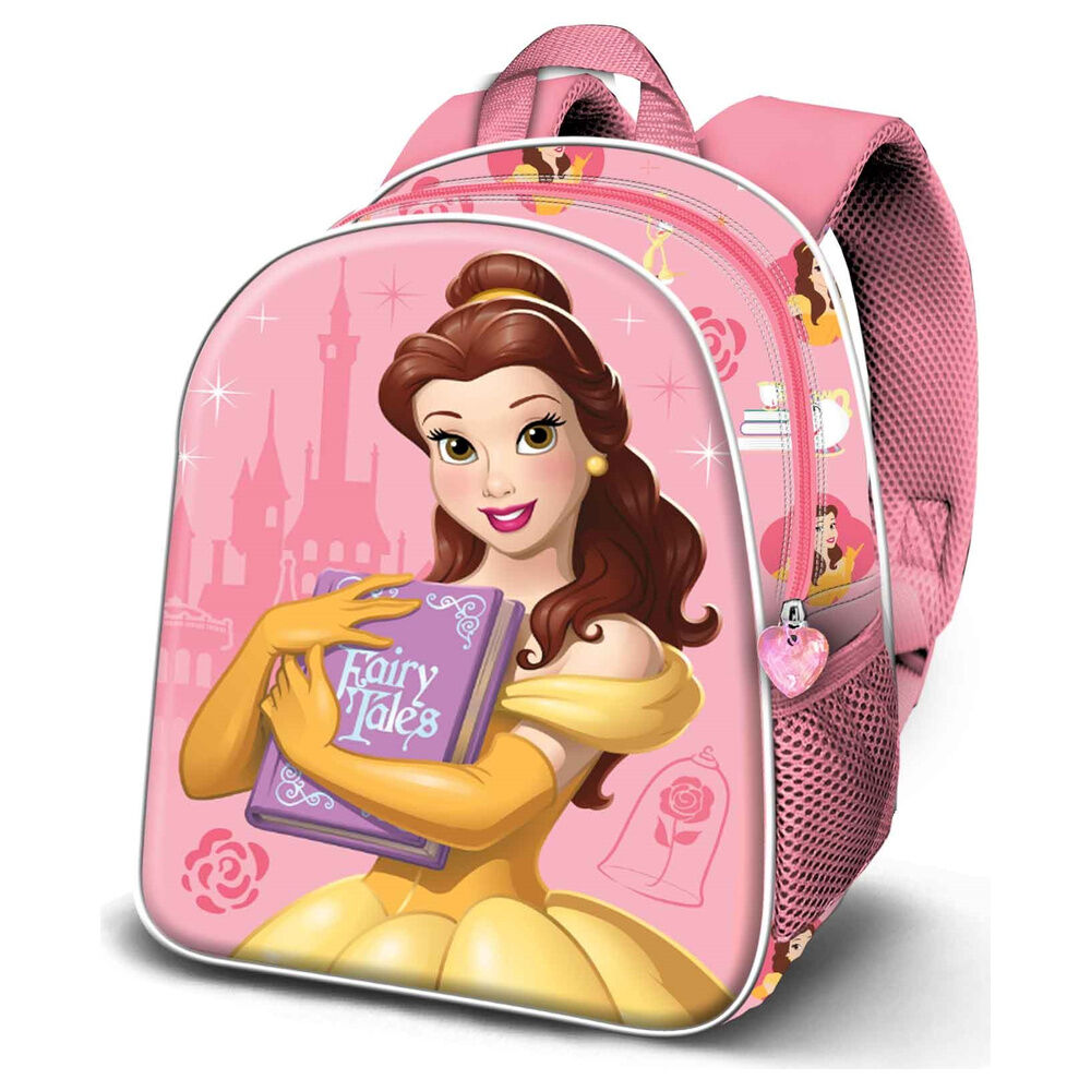 Sac à dos 3D Disney La Belle et la Bête Bella la fée, 31 cm