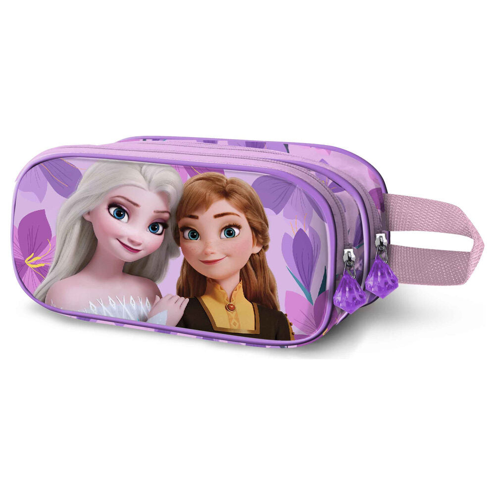 Trousse à crayons 3D Violette de La Reine des Neiges (Disney)