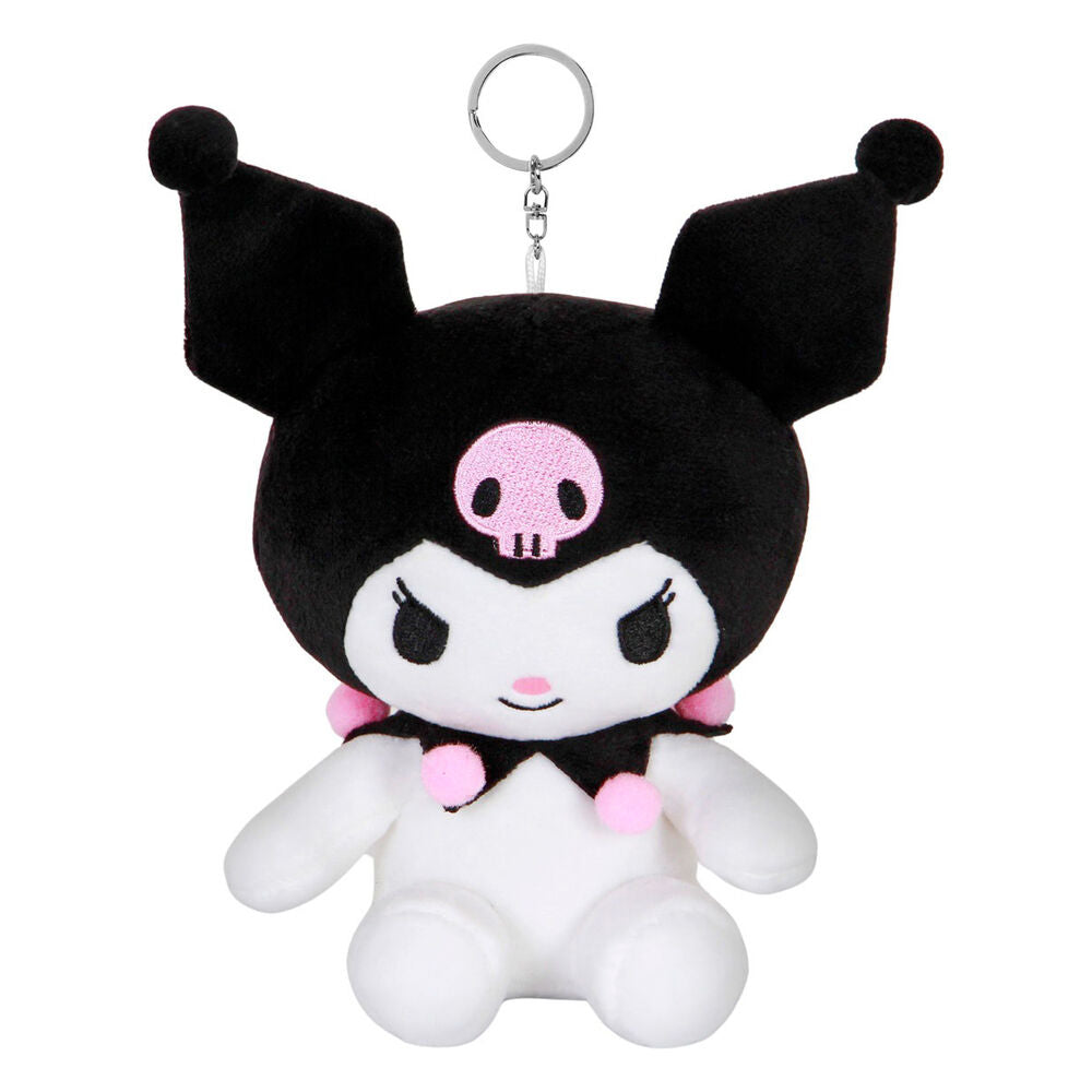 Hello Kitty Kuromi plush keychain 10cm