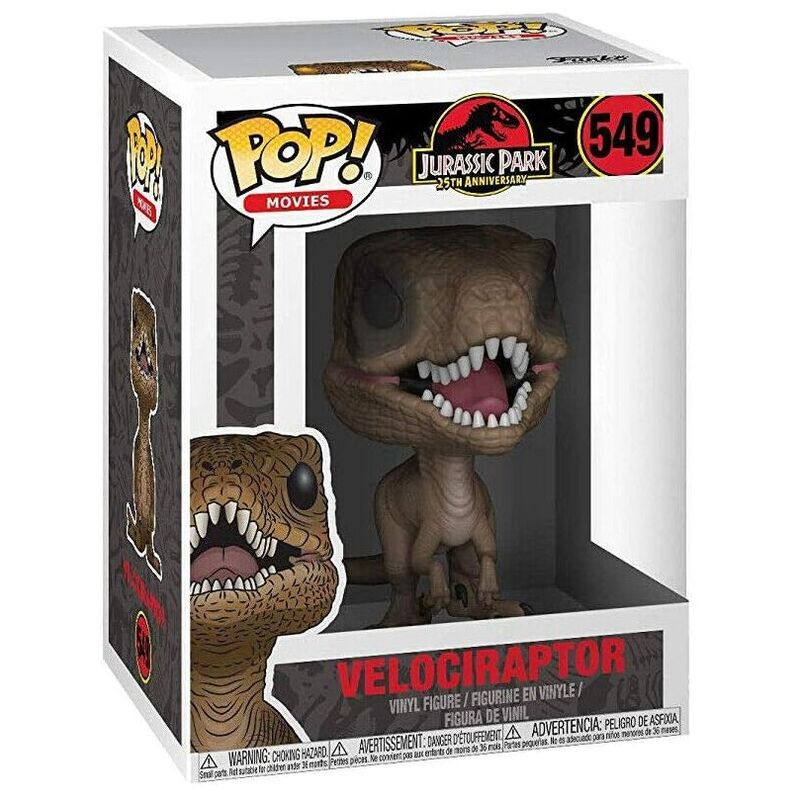 Figurine POP Jurassic Park Vélociraptor