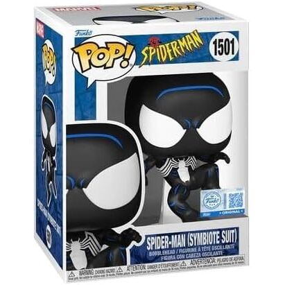 Funko Pop! Marvel Spider-Man Symbiote Suit - Figura da Collezione Vinyl