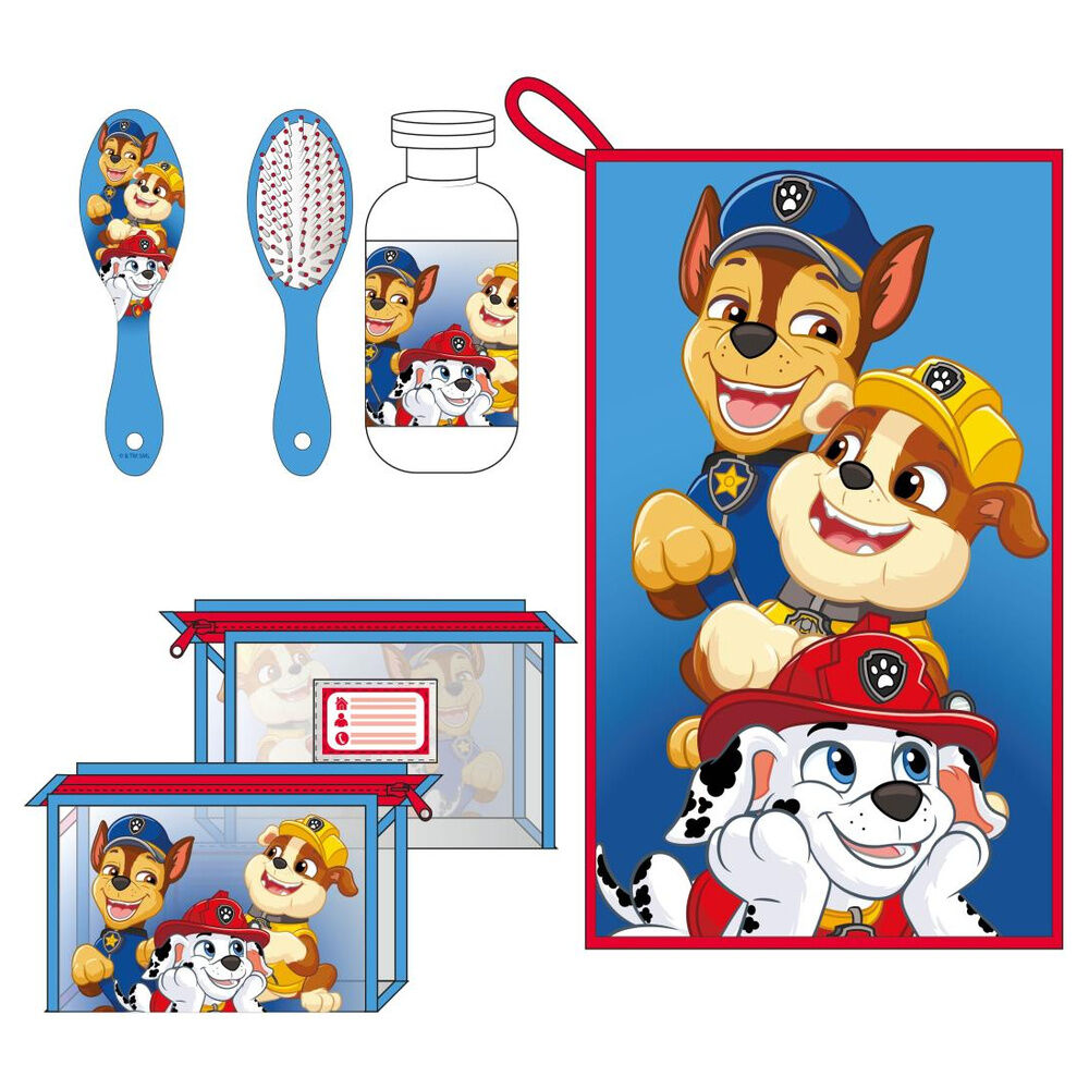 Paw Patrol toiletries bag set