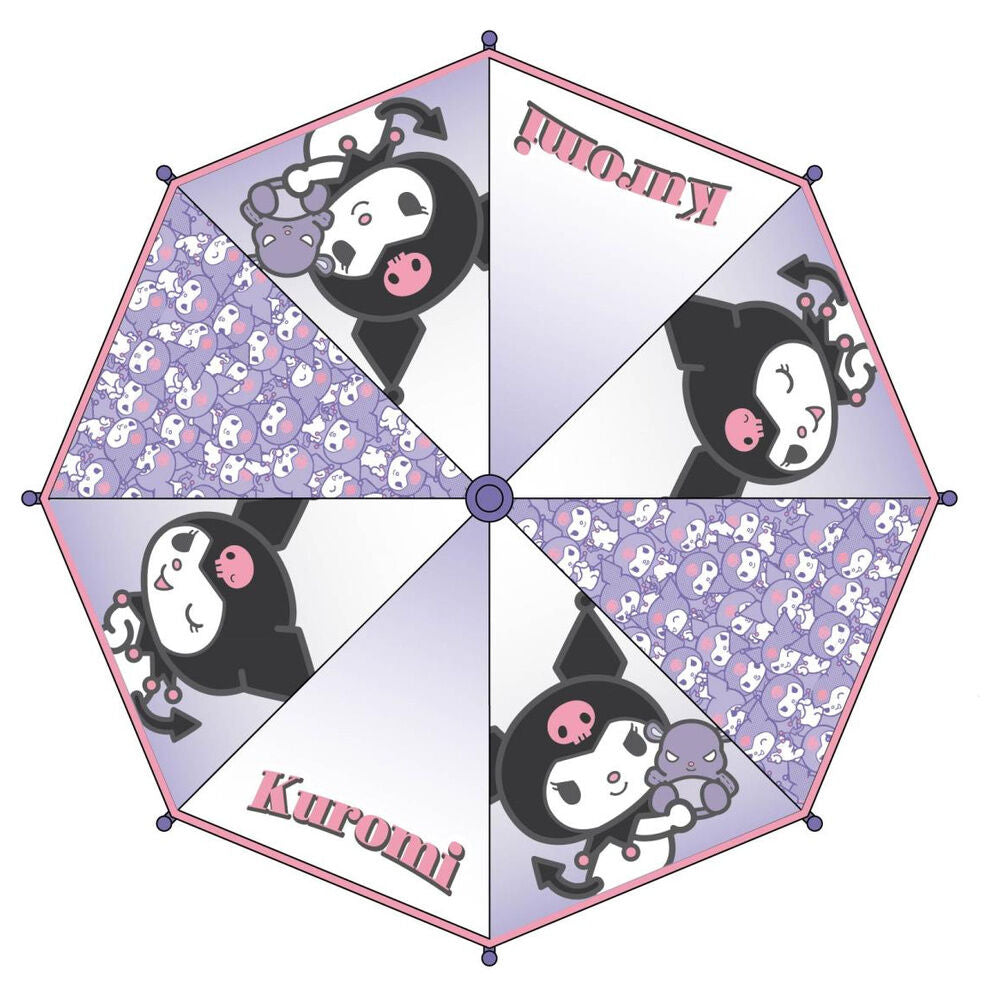 Hello Kitty Kuromi POE manual umbrella
