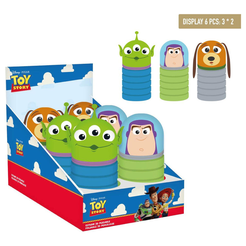 Trousse à crayons en silicone assortie Disney Pixar Toy Story