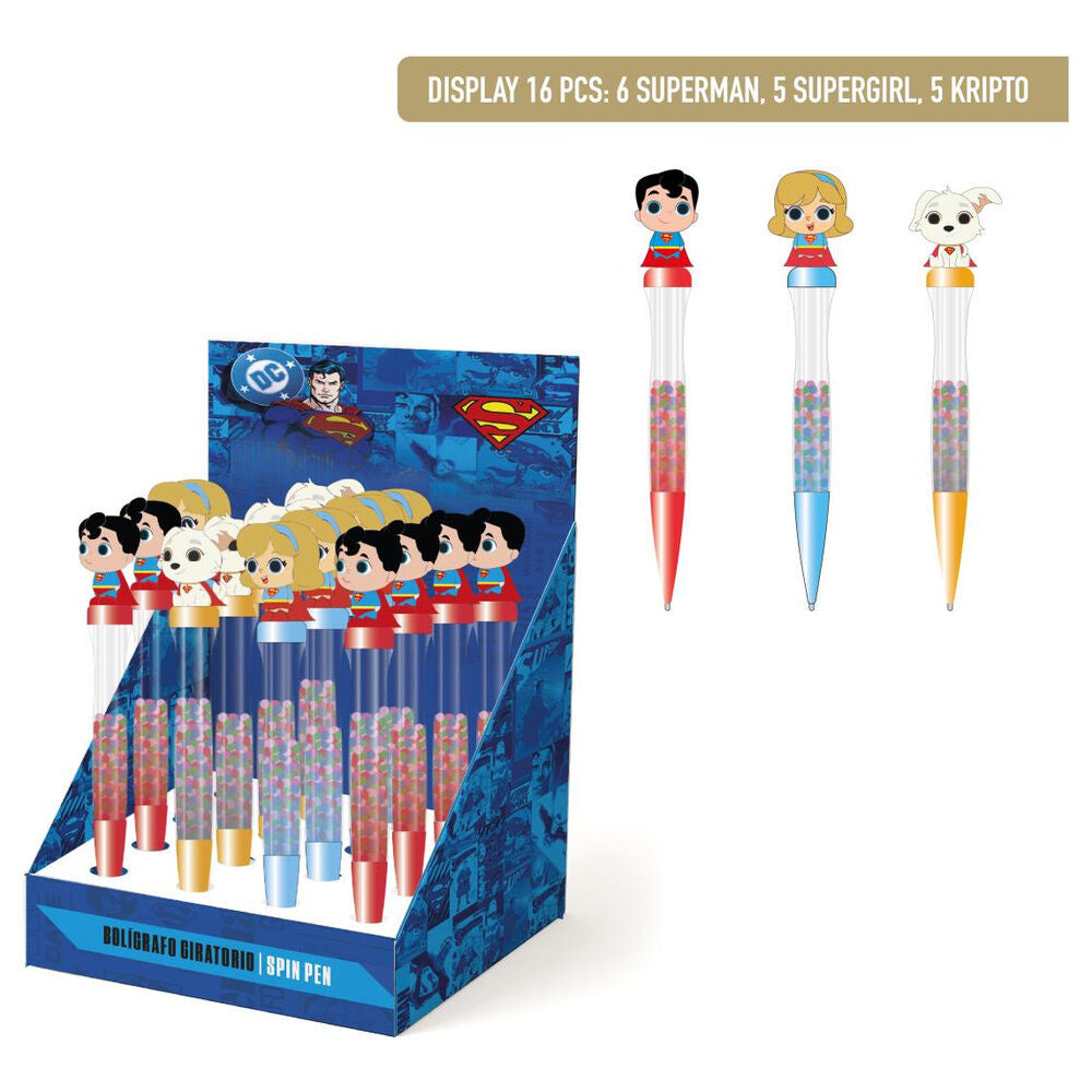 Stylo à bille Superman DC Comics assorti