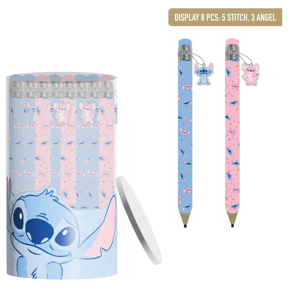 Crayons de poche Disney Stitch assortis