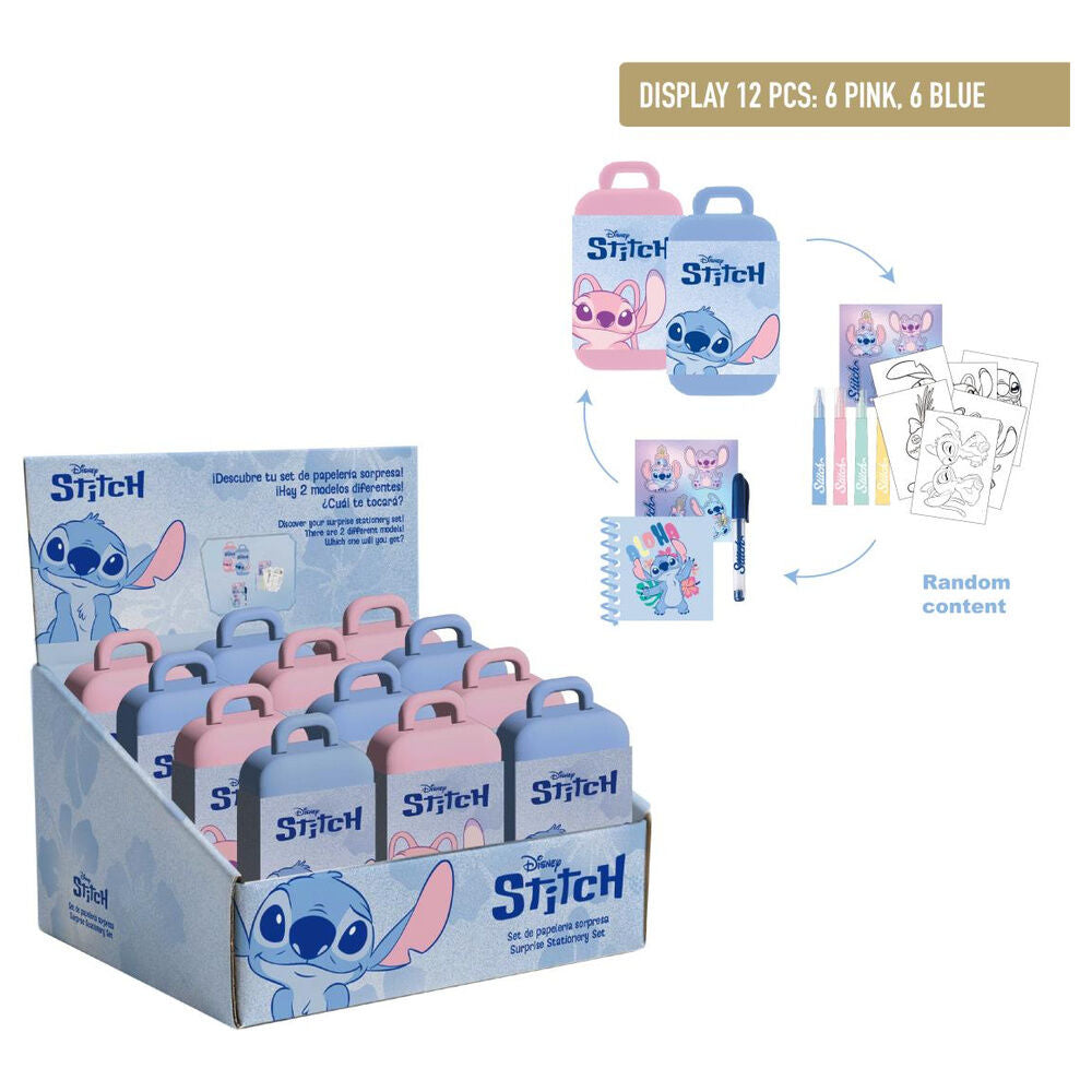 Ensemble de papeterie surprise assorti Disney Stitch