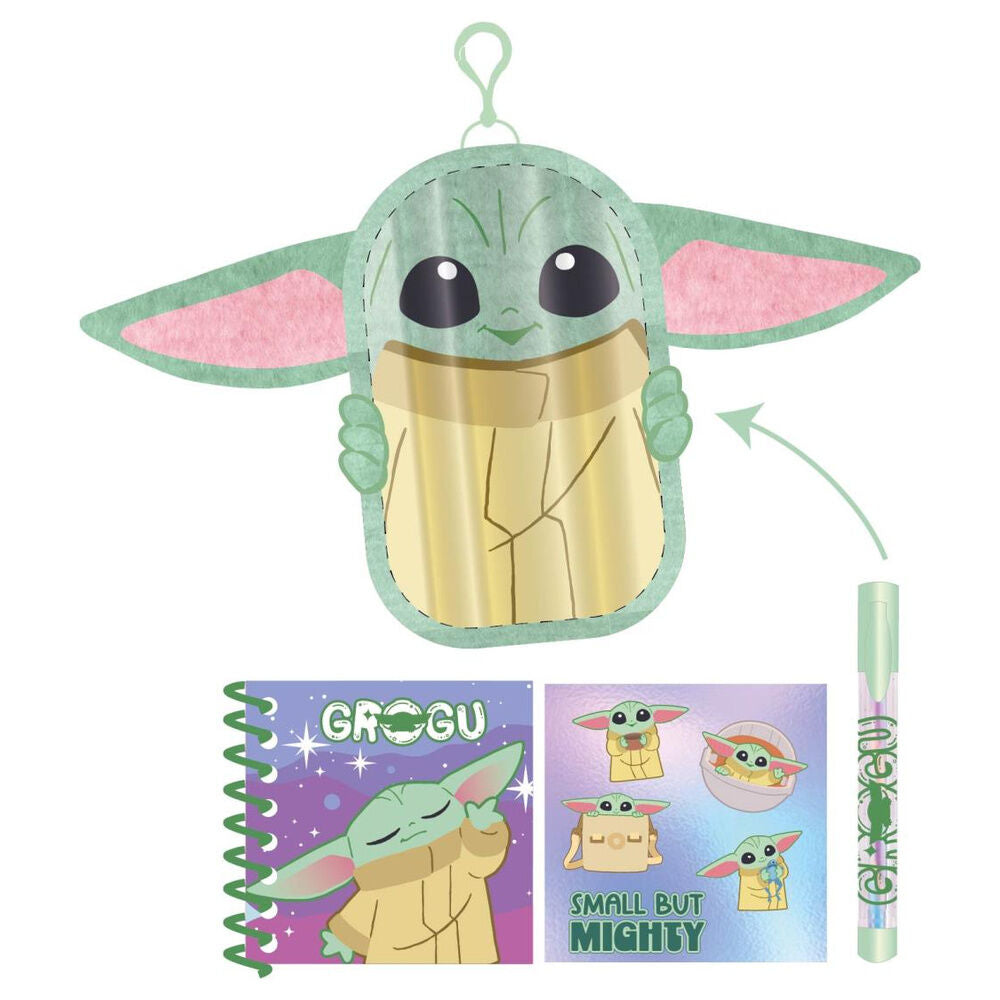 Star Wars The Mandalorian Grogu stationery set