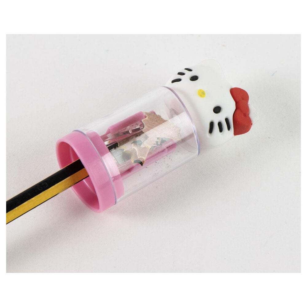 Hello Kitty and Friends assorted pencil sharpener with container