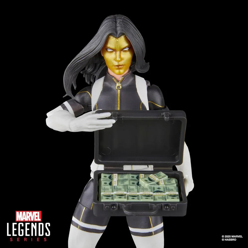 Marvel Legends Series Super Villains Madame Masque & Crossbones, pack de 2 figurines de 15 cm