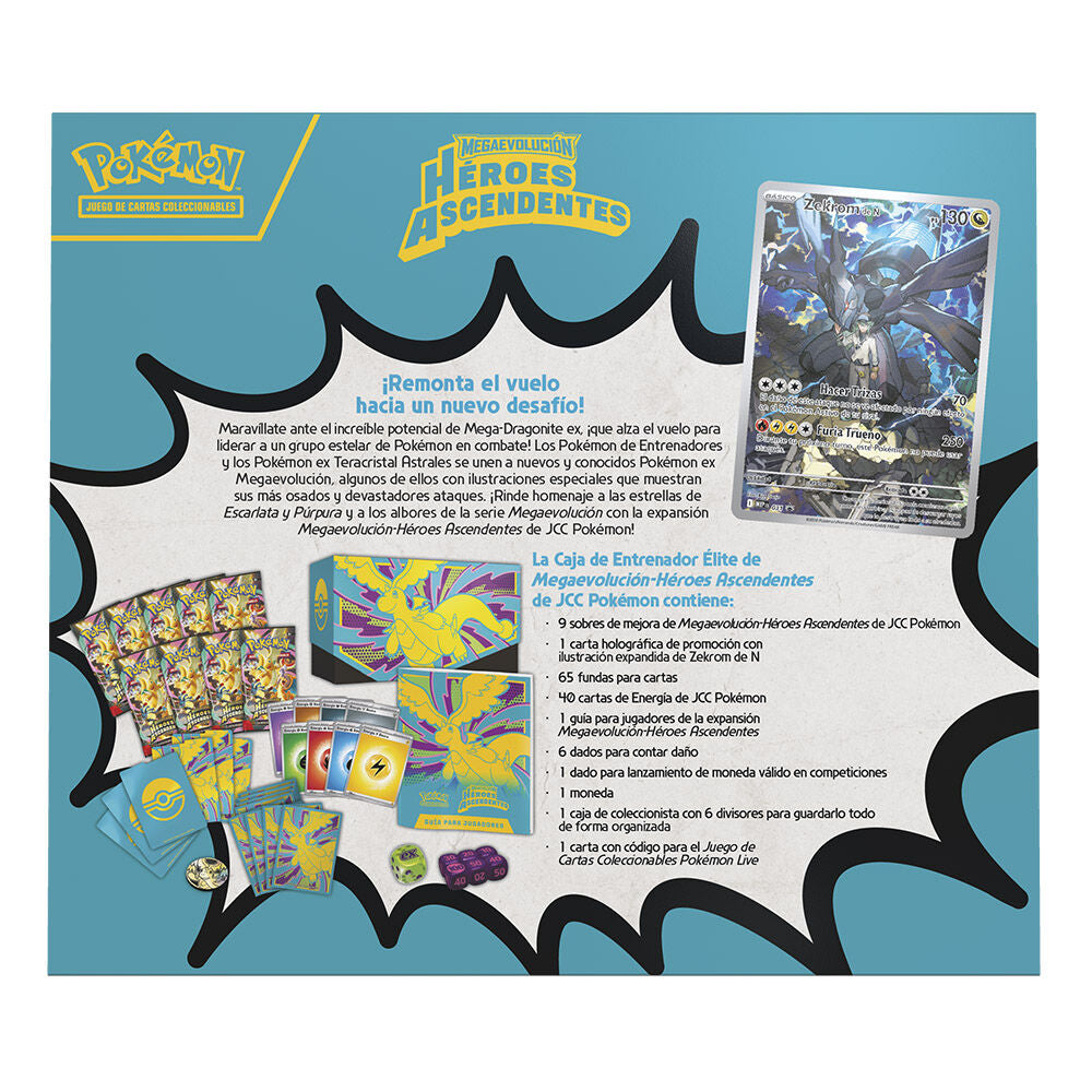 Coffret Dresseur d'élite Pokémon Ascended Heroes (version espagnole)