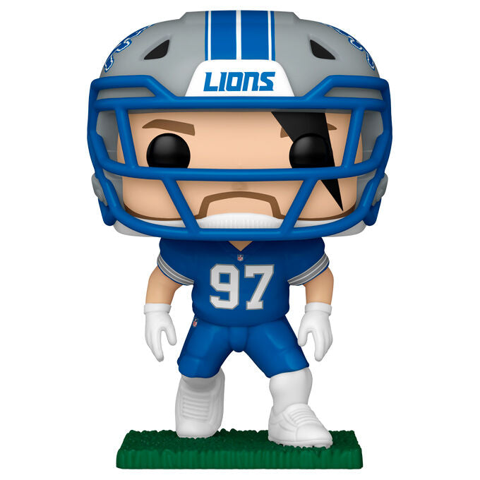 Figurine POP d'Aidan Hutchinson, joueur des Lions de la NFL