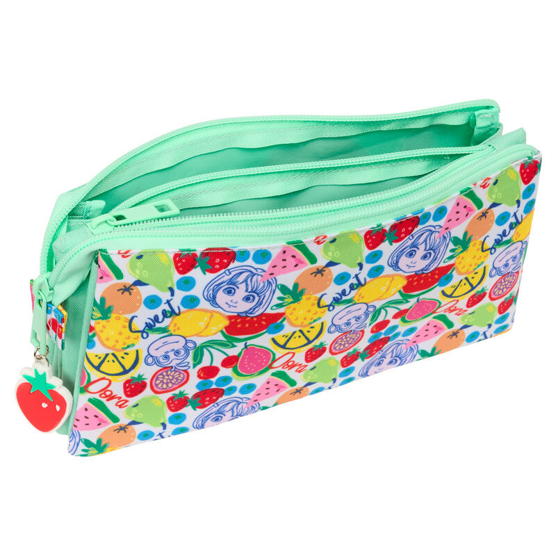 Dora the Explorer triple pencil case