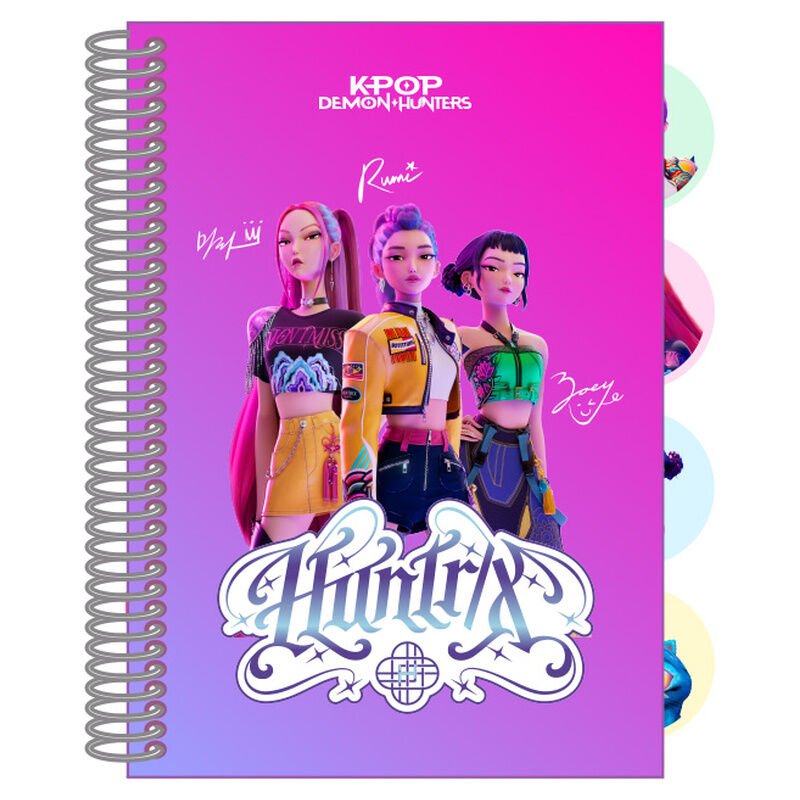 Demon Hunters Kpop A7 notebook - Nerdscape