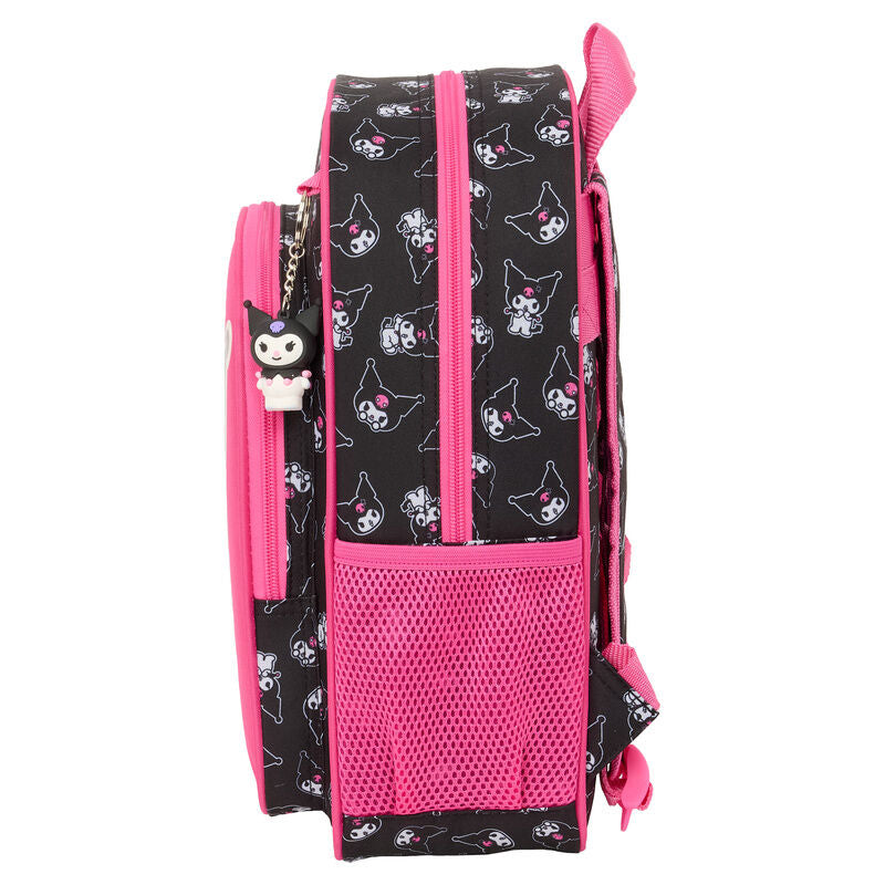 Sac à dos adaptable Hello Kitty Kuromi 34 cm