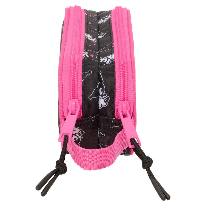 Hello Kitty Kuromi double pencil case