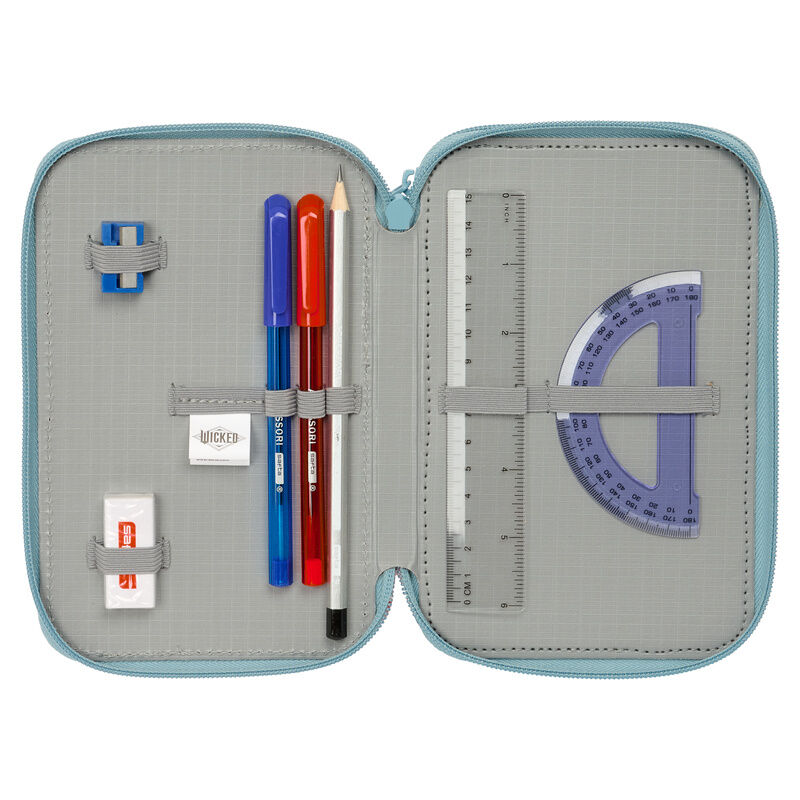 Wicked triple pencil case 37pcs