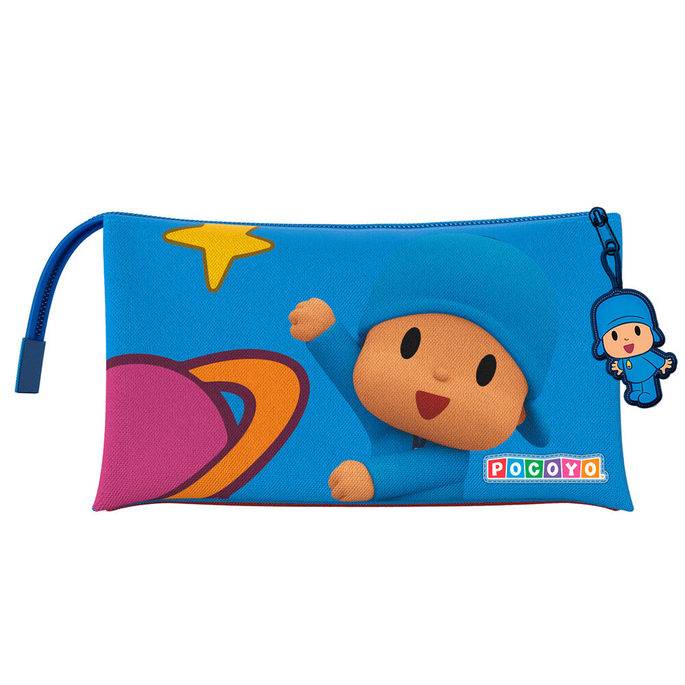 Pocoyo triple pencil case