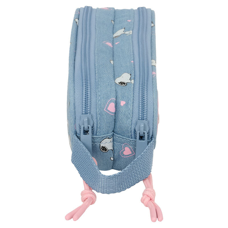 Trousse double Snoopy Peanuts