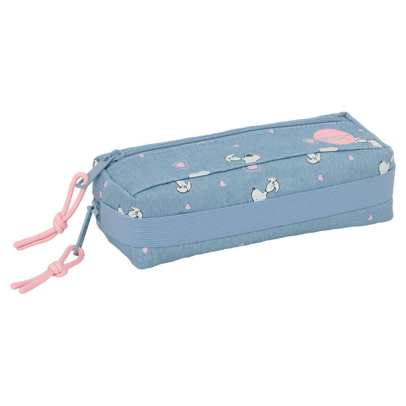 Peanuts Snoopy triple pencil case