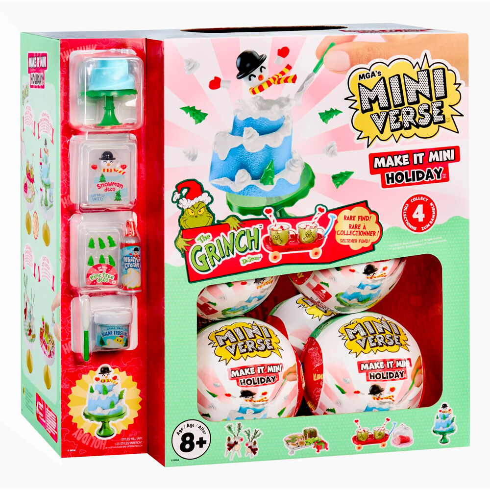 Miniverse Make It Mini Holiday, capsules surprises de films sous licence Warner Bros. assorties