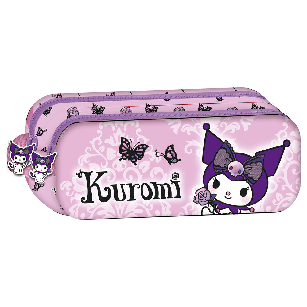 Hello Kitty Kuromi Purple pencil case