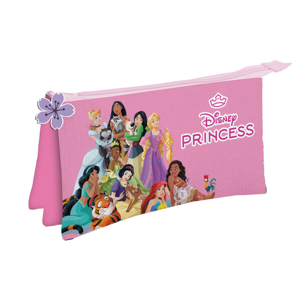 Disney Princess triple pencil case