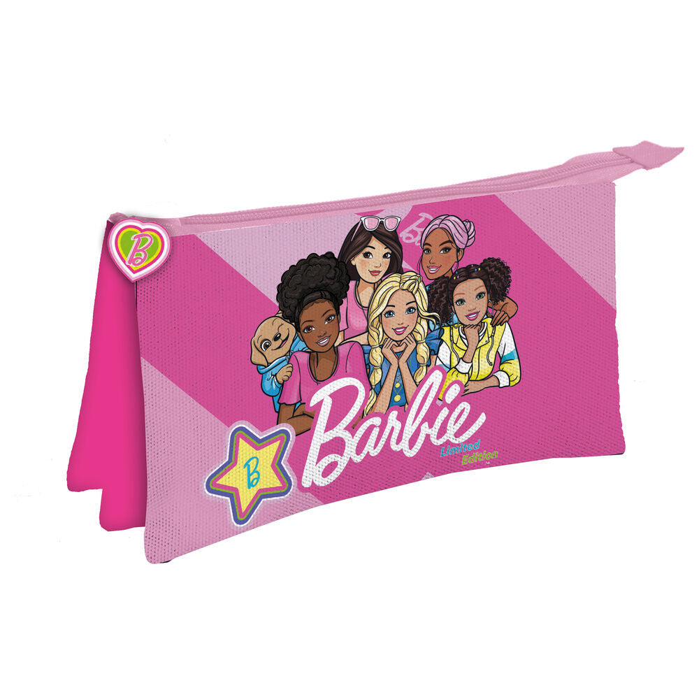 Barbie triple pencil case Nerdscape