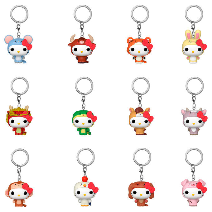 Assorted Pocket POP Keychain Hello Kitty