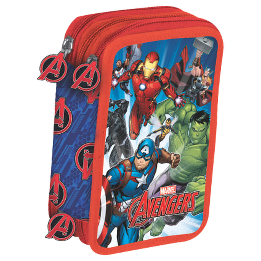 Marvel Avengers triple pencil case