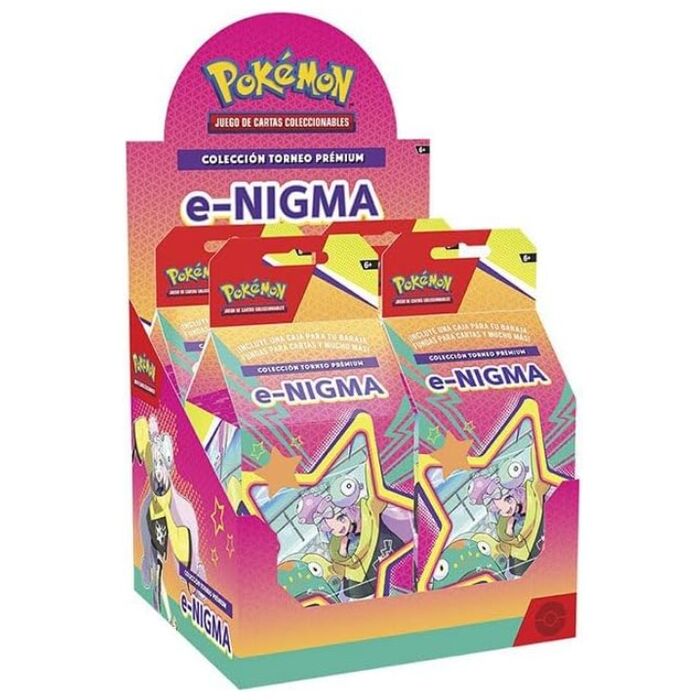 Spanish Pokemon Iono Tournament Collectible card game box