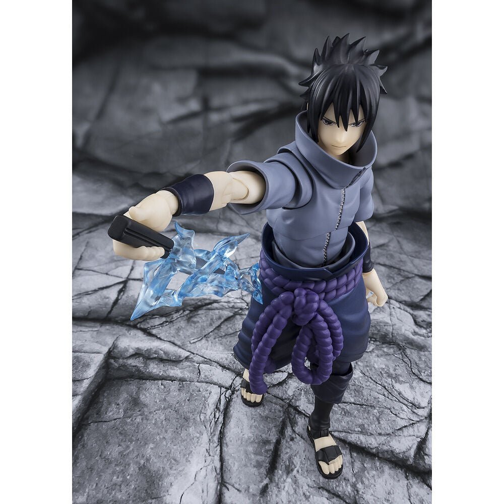 Naruto Shippuden Sasuke Uchiha Solitary Shinobi S.H.Figuarts figure 14,5cm - Nerdscape