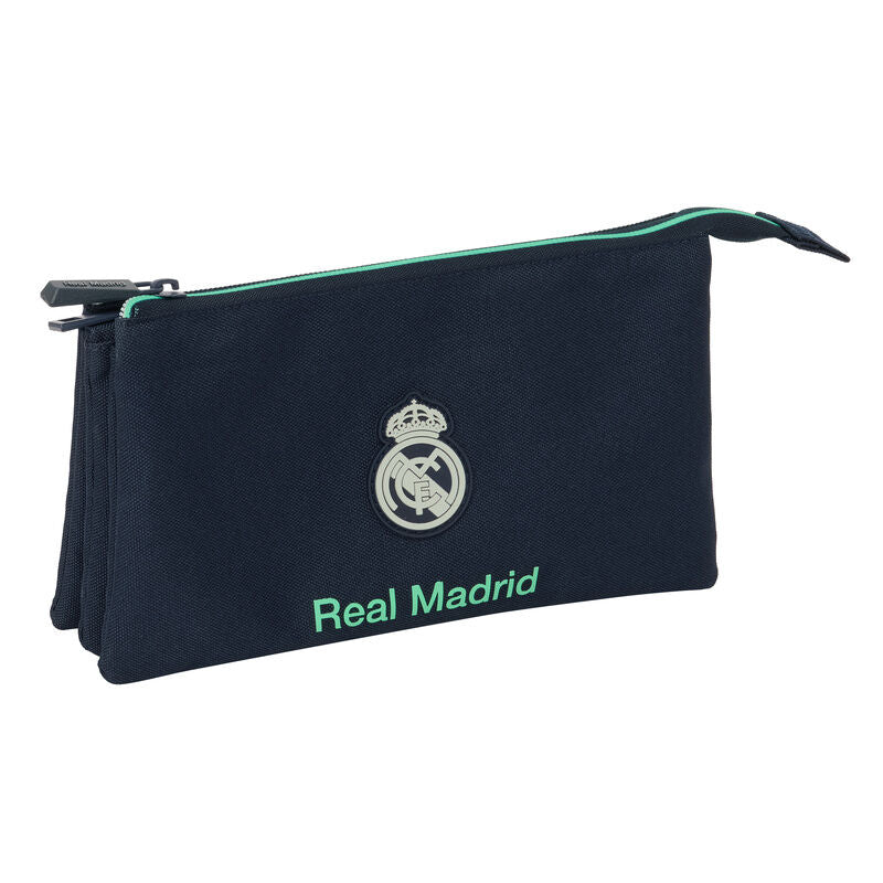 Real Madrid 2 Equipment 25/26 triple pencil case